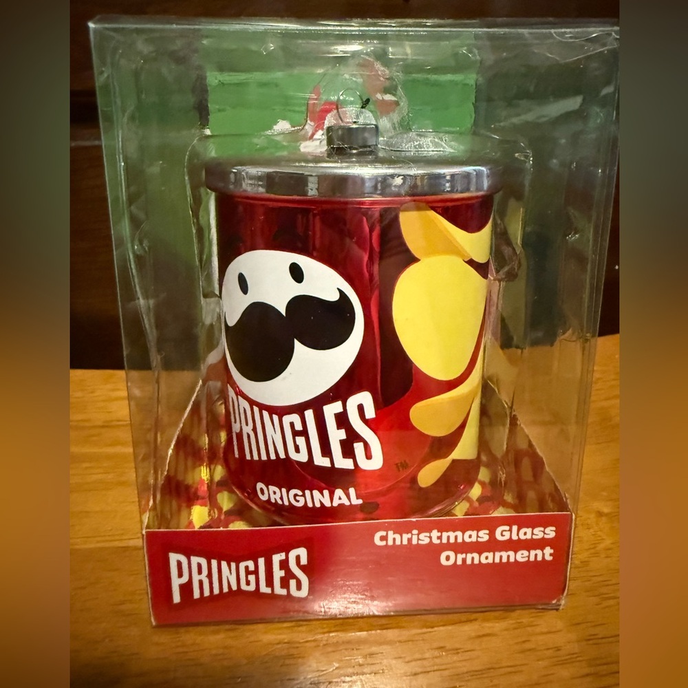Pringle Red Christmas Ornament